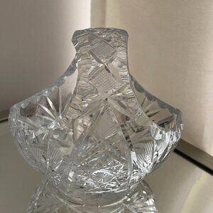 Crystal Flower Trinket Jewelry Basket